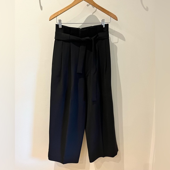 COS wide leg culottes, size 4, black - Picture 1 of 7